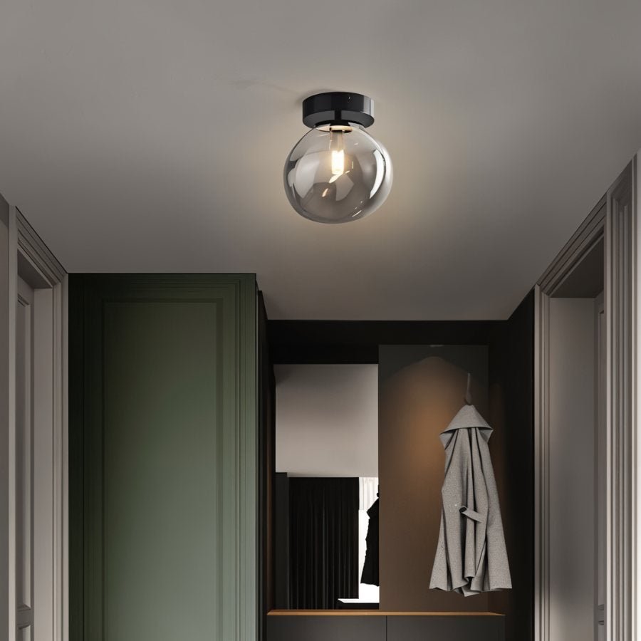 Lance Flush Mount Ceiling Light – Stylish Hand-Blown Glass Illumination 6