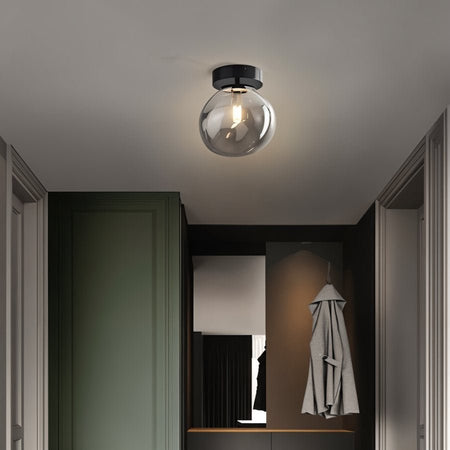 Lance Flush Mount Ceiling Light – Stylish Hand-Blown Glass Illumination 6