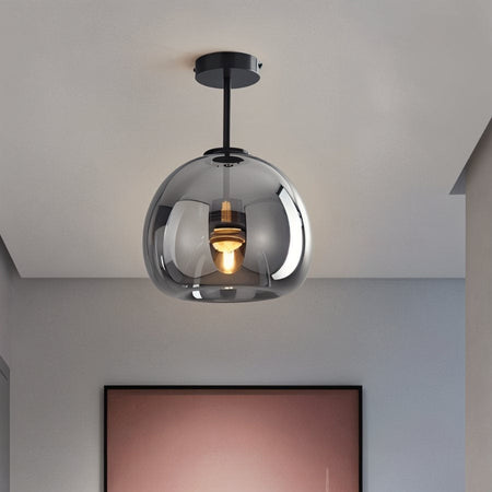 Lance Flush Mount Ceiling Light – Stylish Hand-Blown Glass Illumination 7