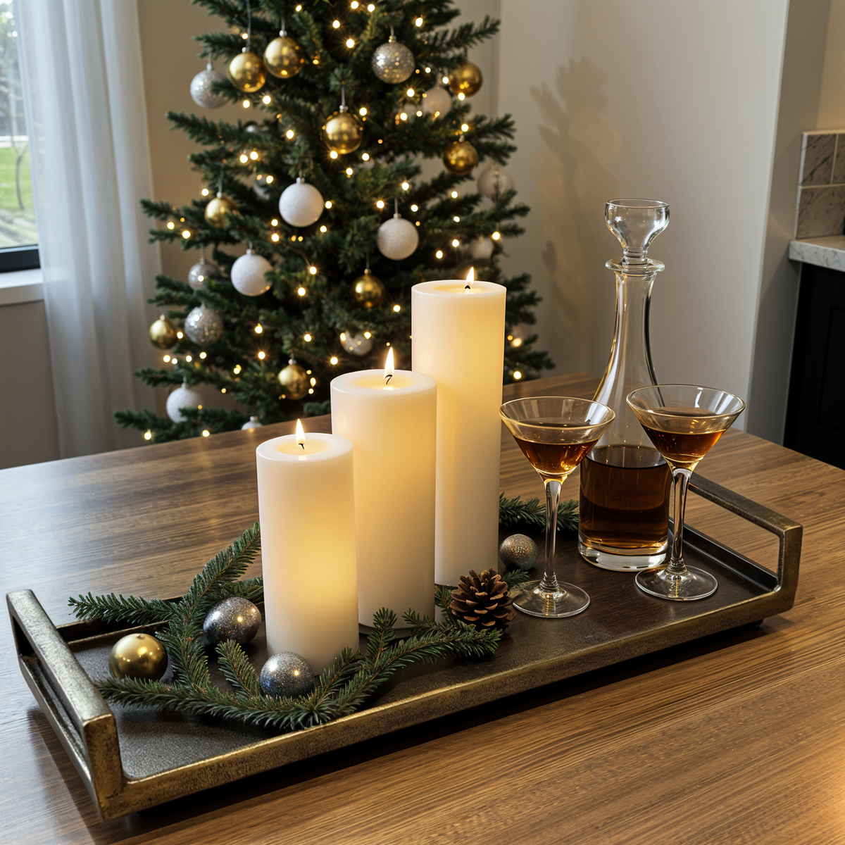Longford Rectangular Decorative Tray – Perfect For Candles And Elegant Displays 5