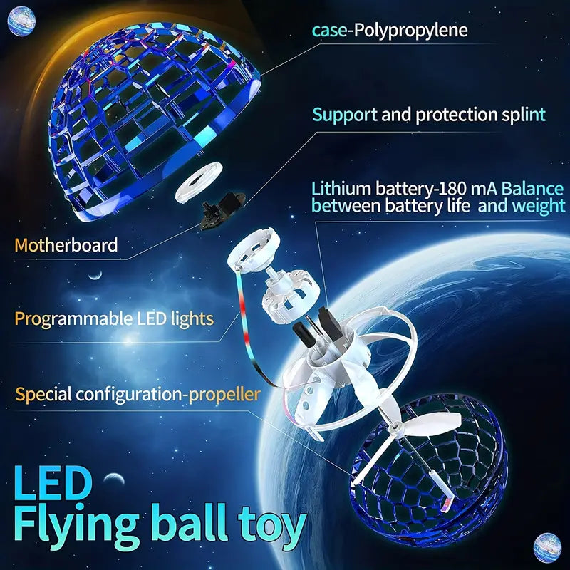 Magic Air Hover Ball Toy – Interactive Fun With Mesmerizing Lights 4