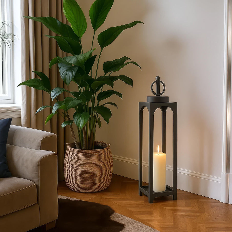 Merton Lantern Large Bronze Finish – Elegant Atmosphere For Any Space 0