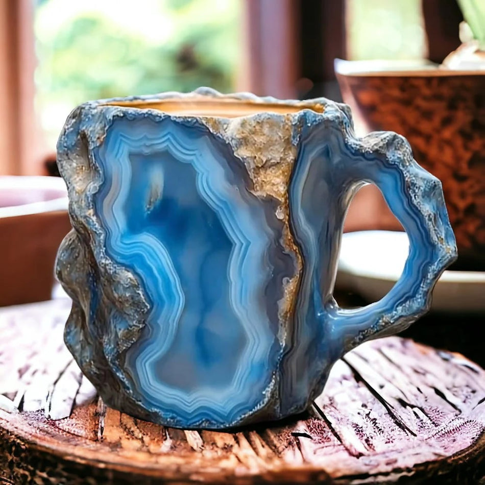 Mineral Crystal Coffee Cups – Elevate Your Sipping Experience 0