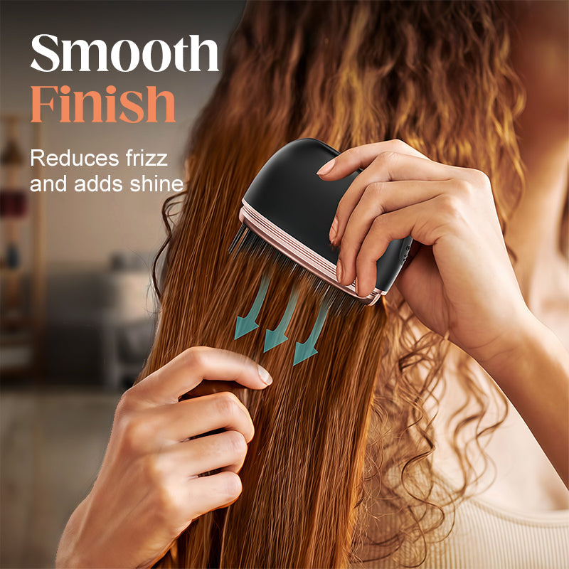 Mini Cordless Hair Straightener Comb – Effortless Smooth Styling Anytime 3