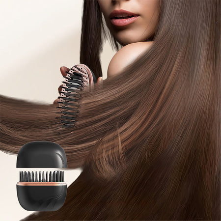 Mini Cordless Hair Straightener Comb – Effortless Smooth Styling Anytime 5