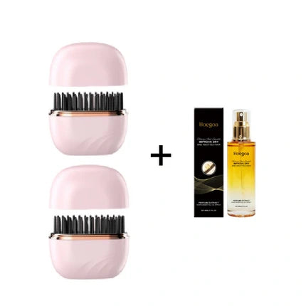 Mini Cordless Hair Straightener Comb – Effortless Smooth Styling Anytime 9
