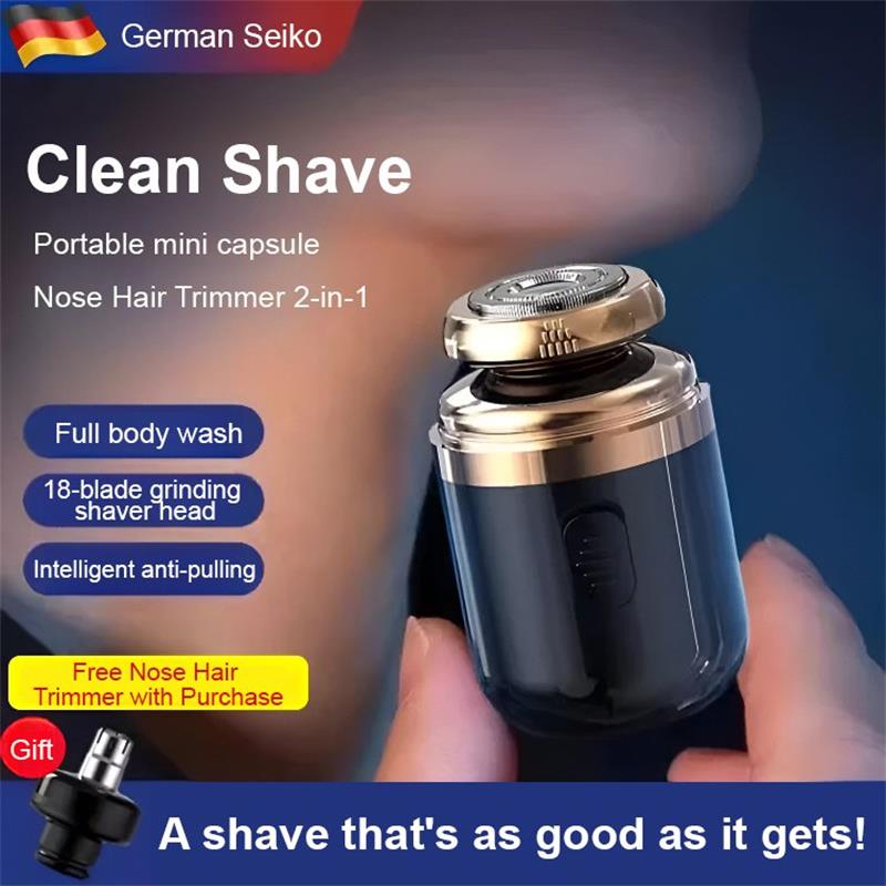 Mini Portable Electric Shaver – Effortless Grooming On-The-Go 1
