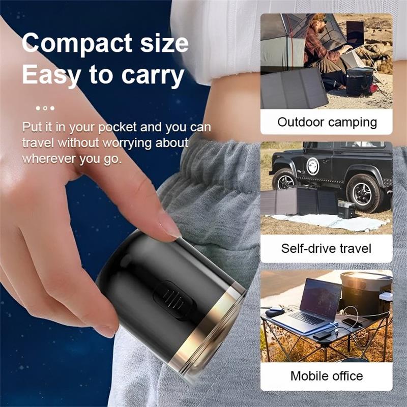 Mini Portable Electric Shaver – Effortless Grooming On-The-Go 2