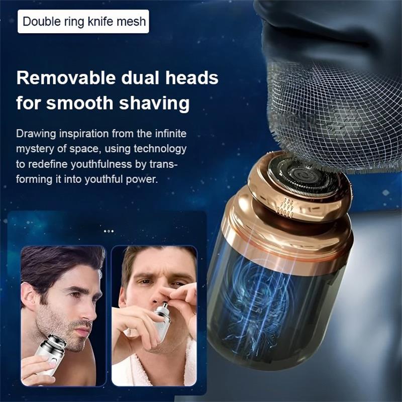 Mini Portable Electric Shaver – Effortless Grooming On-The-Go 3