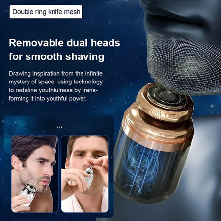 Mini Portable Electric Shaver – Effortless Grooming On-The-Go 3