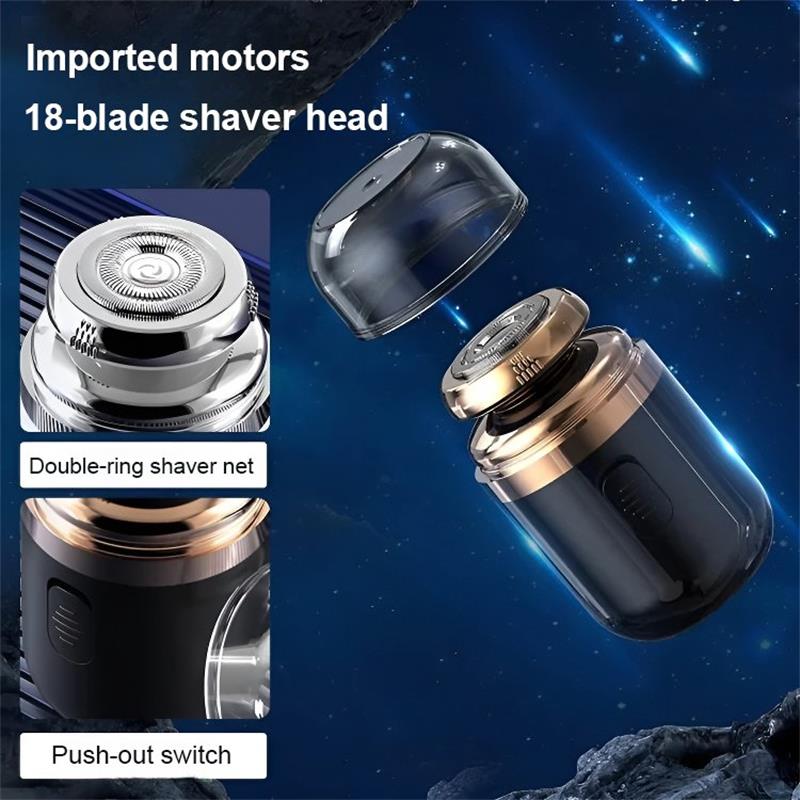 Mini Portable Electric Shaver – Effortless Grooming On-The-Go 4