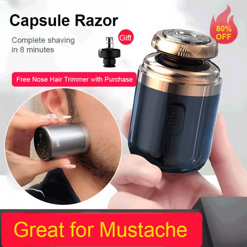Mini Portable Electric Shaver – Effortless Grooming On-The-Go 5