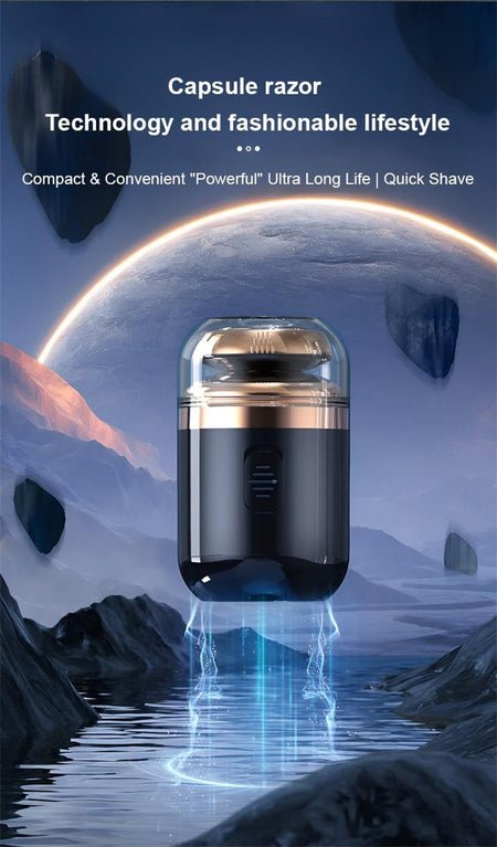 Mini Portable Electric Shaver – Effortless Grooming On-The-Go 6