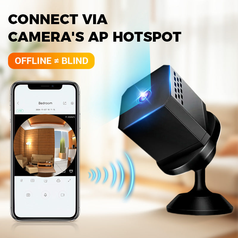 Mini Smart HD Security Camera – Reliable Night Vision Surveillance 0