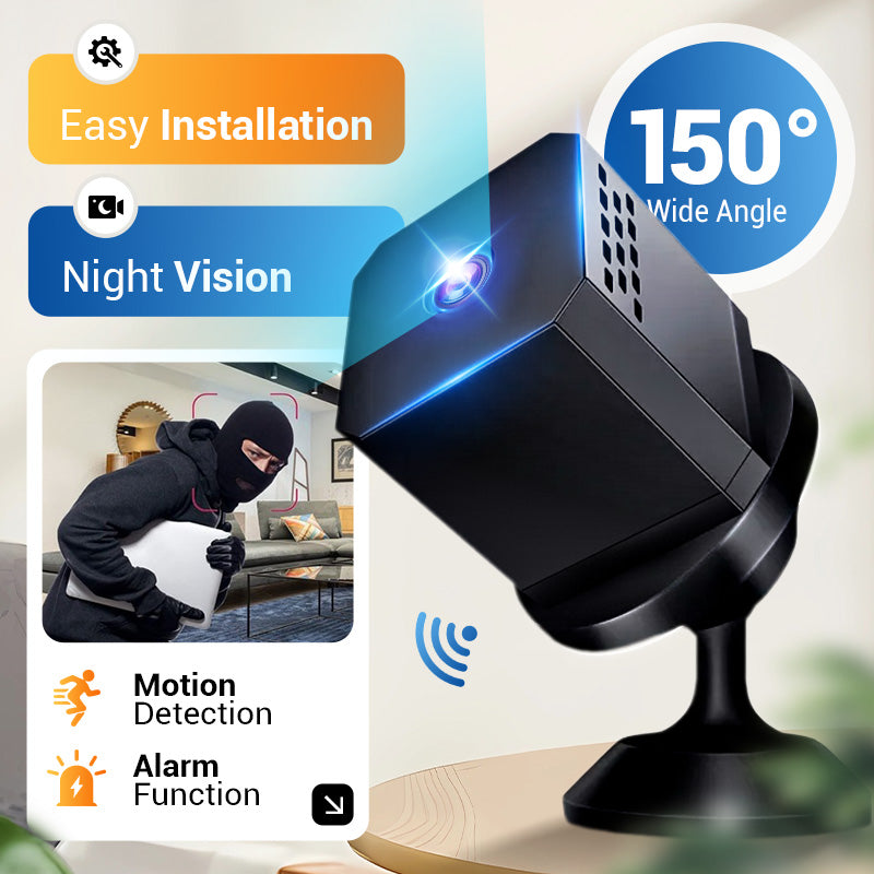 Mini Smart HD Security Camera – Reliable Night Vision Surveillance 1