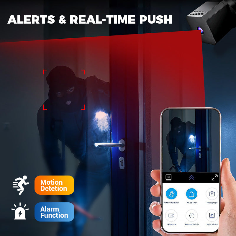 Mini Smart HD Security Camera – Reliable Night Vision Surveillance 5
