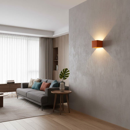 Mini Square Up Down Wall Sconce – Stylish Dual-Directional Illumination 1