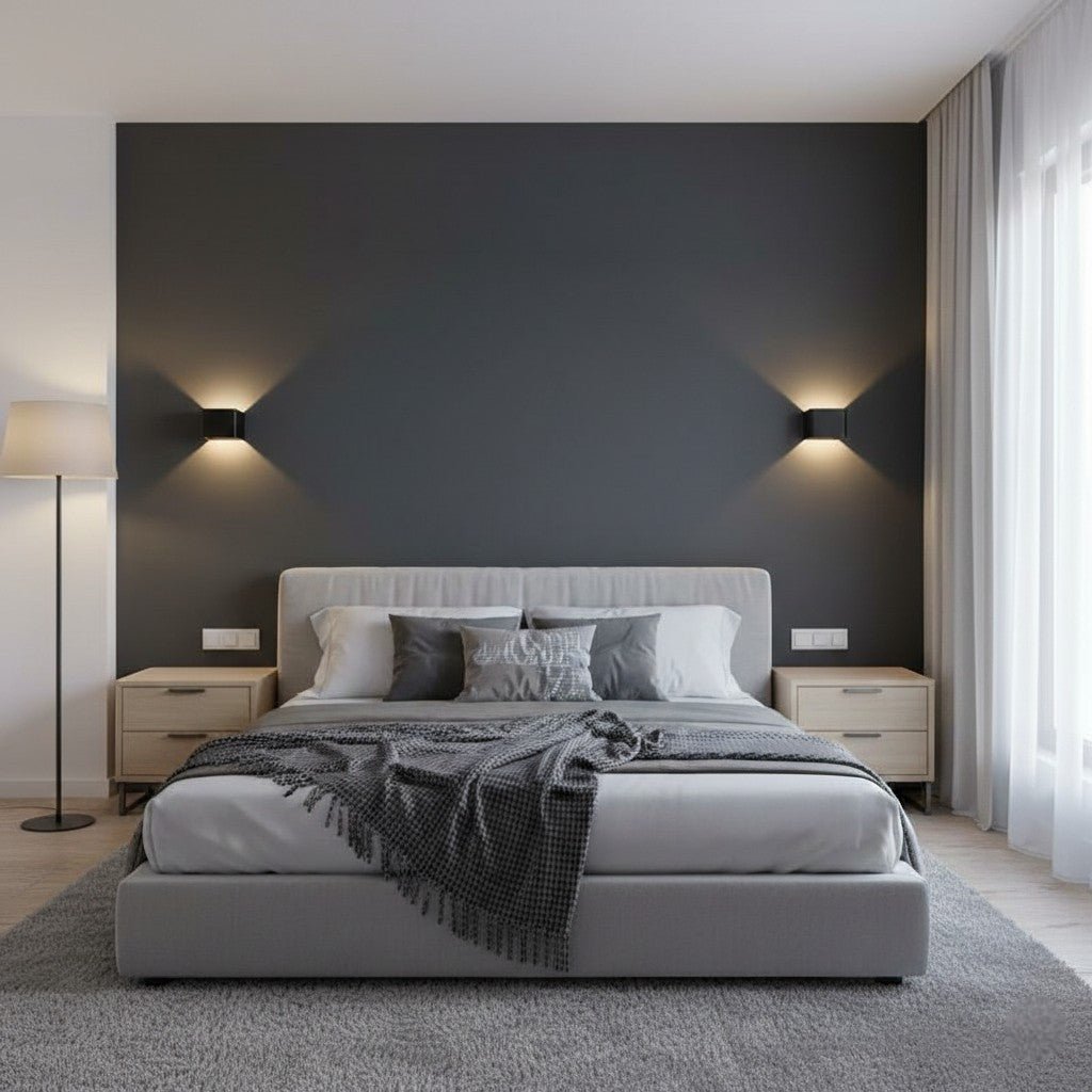 Mini Square Up Down Wall Sconce – Stylish Dual-Directional Illumination 3