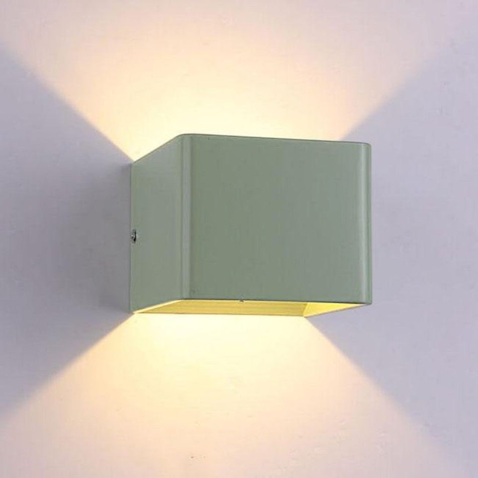 Mini Square Up Down Wall Sconce – Stylish Dual-Directional Illumination 6