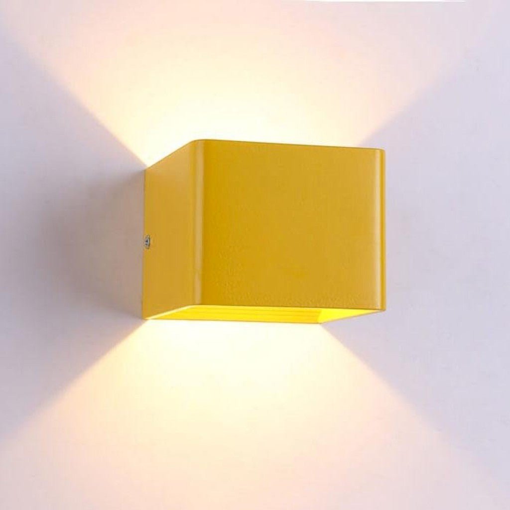 Mini Square Up Down Wall Sconce – Stylish Dual-Directional Illumination 9