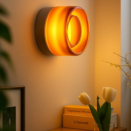 Modern LED Wall Lamp – Warm Amber Glow For Elegant Spaces 1