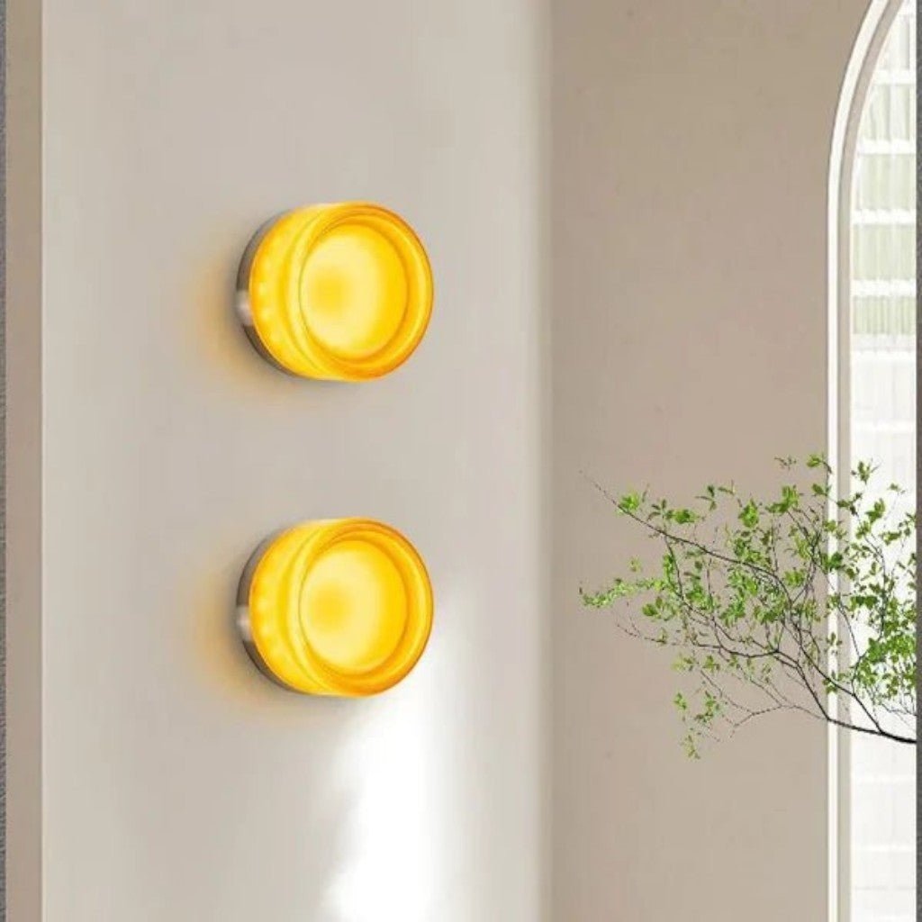Modern LED Wall Lamp – Warm Amber Glow For Elegant Spaces 6
