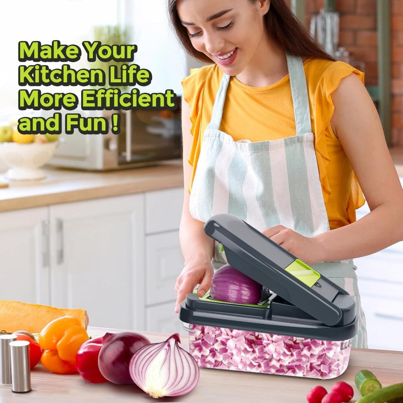Multifunctional Food Chopper Stainless Steel – Versatile Tool for Effortless Meal Prep 1