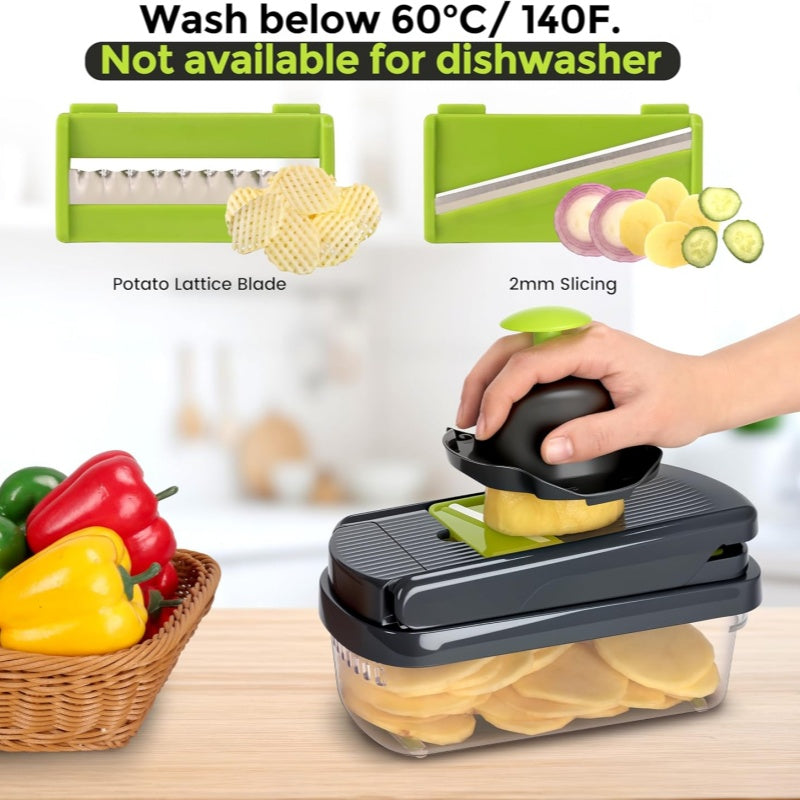Multifunctional Food Chopper Stainless Steel – Versatile Tool for Effortless Meal Prep 6