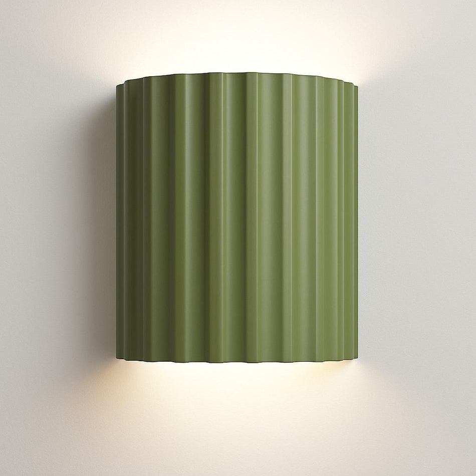 Nordic Minimalist LED Wall Sconce – Playful Pastel Elegance 0