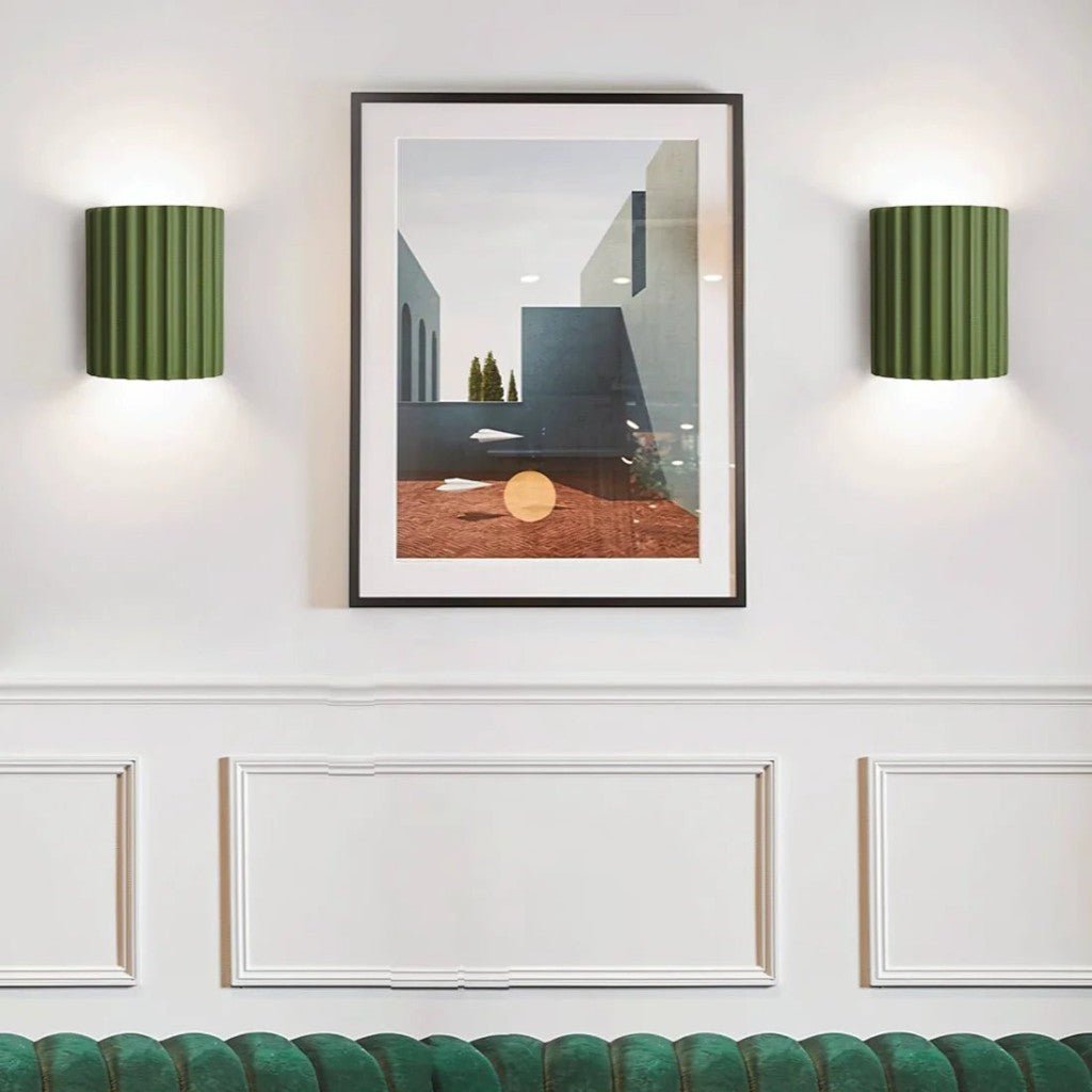 Nordic Minimalist LED Wall Sconce – Playful Pastel Elegance 1
