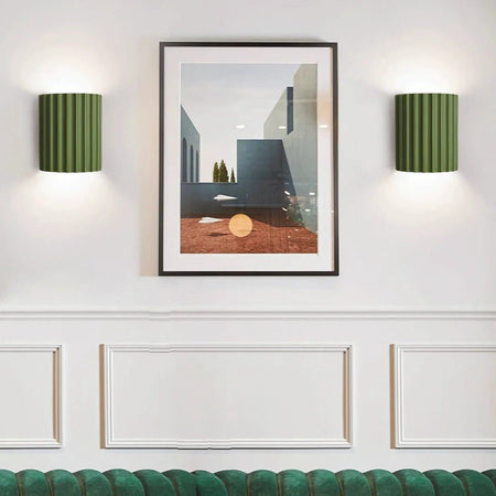 Nordic Minimalist LED Wall Sconce – Playful Pastel Elegance 1