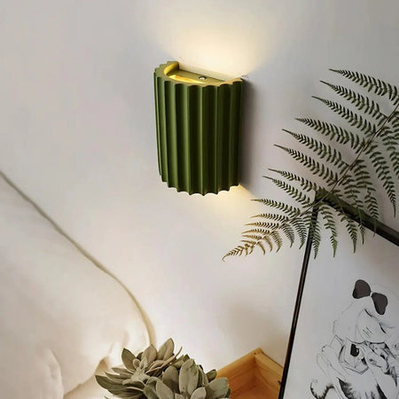 Nordic Minimalist LED Wall Sconce – Playful Pastel Elegance 3