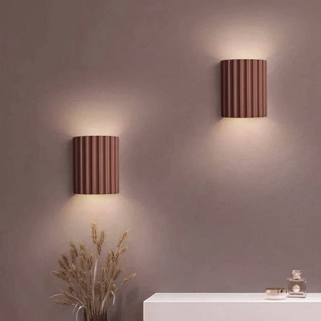 Nordic Minimalist LED Wall Sconce – Playful Pastel Elegance 7