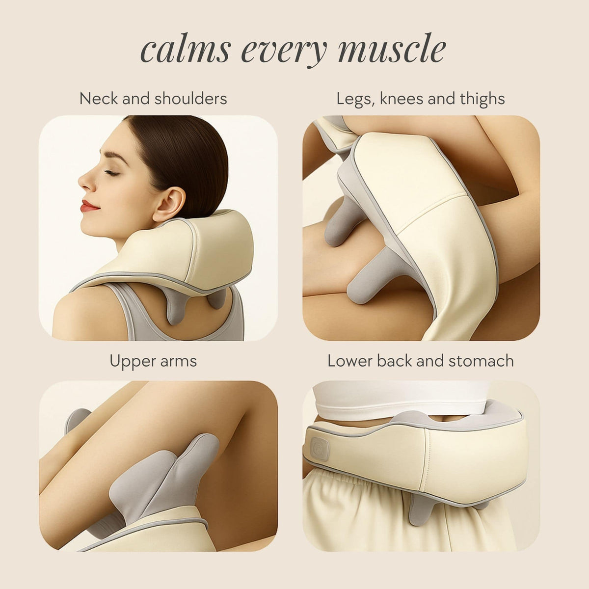 Noxa Shiatsu Neck Shoulder Massager – Soothe Tension with Deep Tissue Relief 6