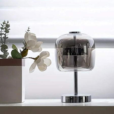 **OpalEdge™ Table Lamp – Futuristic Ambient Lighting** 1