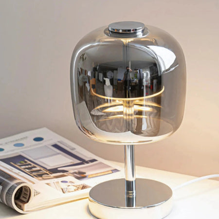 **OpalEdge™ Table Lamp – Futuristic Ambient Lighting** 5