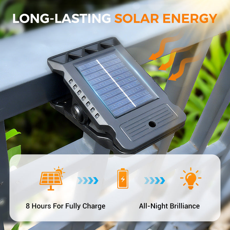 Outdoor Solar Clip Light – Effortless Illumination for Outdoor Safety 2