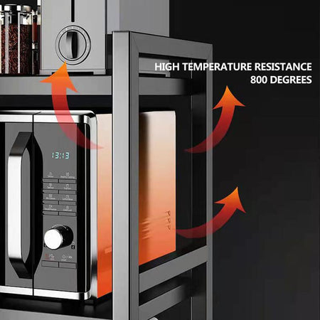 Premium Adjustable Stainless Steel Kitchen Organiser – Maximize Space With Elegant Design 4