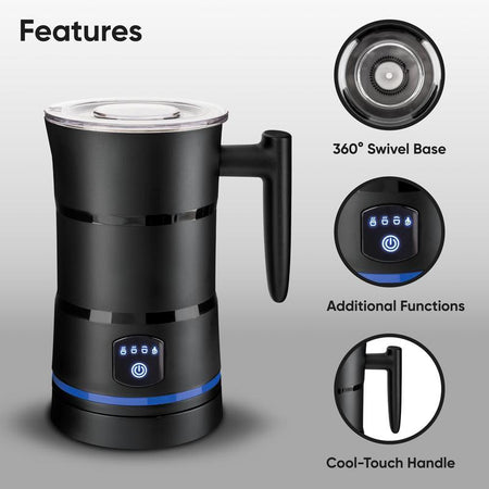 Professional Stainless Steel Milk Frother – Create Luxurious Foam for Every Beverage 1