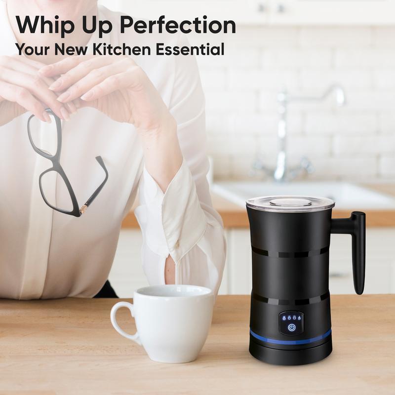 Professional Stainless Steel Milk Frother – Create Luxurious Foam for Every Beverage 3