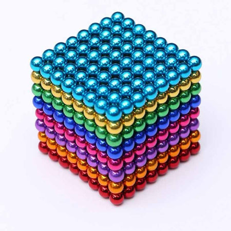 Rainbow Magnetic Balls Set – Vibrant Colors for Creative Play 5