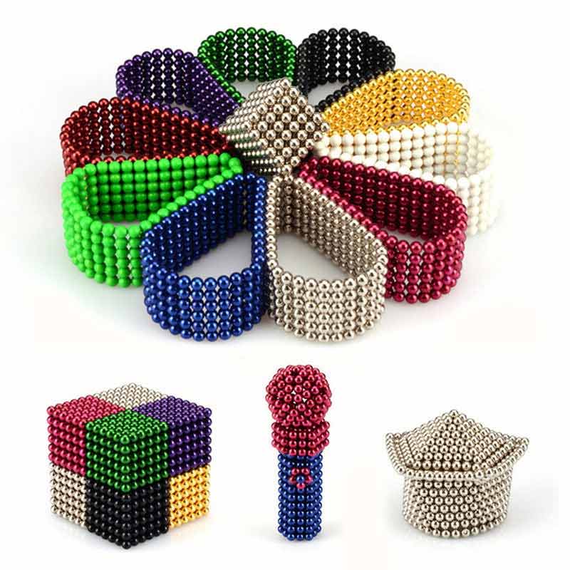 Rainbow Magnetic Balls Set – Vibrant Colors for Creative Play 6