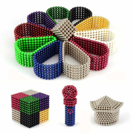 Rainbow Magnetic Balls Set – Vibrant Colors for Creative Play 6