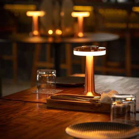 **Retro Bar Table Lamp** – Elegant Illumination for Any Space 1