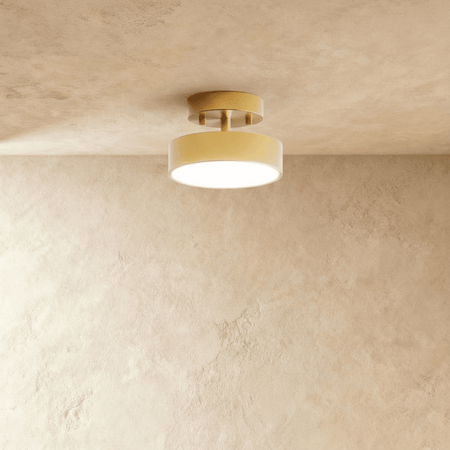 Rupert Flush Mount Ceiling Light – Elegant Illumination for Cozy Spaces 0