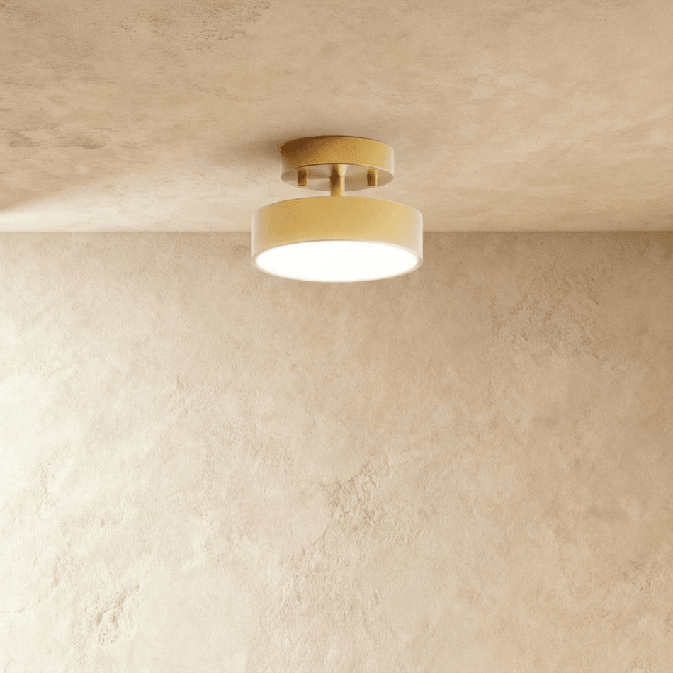 Rupert Flush Mount Ceiling Light – Elegant Illumination for Cozy Spaces 0