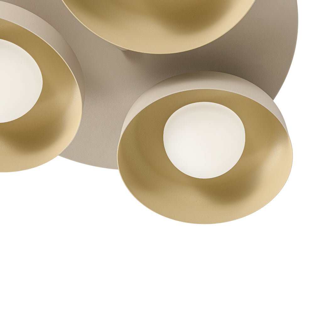 Scandinavian 3-Light Bowl Shade Ceiling Light – Elegant Illumination For Modern Spaces 8