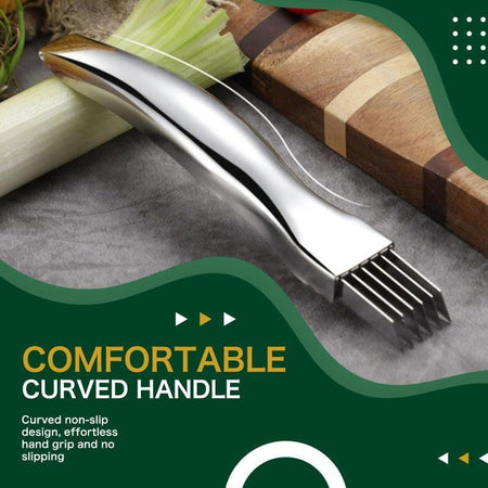 Shred Silk Stainless Steel Vegetable Cutter – Effortless Shredding For Quick Meal Prep 1