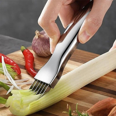 Shred Silk Stainless Steel Vegetable Cutter – Effortless Shredding For Quick Meal Prep 5