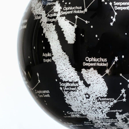 Silver Constellations Mova Globe – Captivating Celestial Motion Display 3